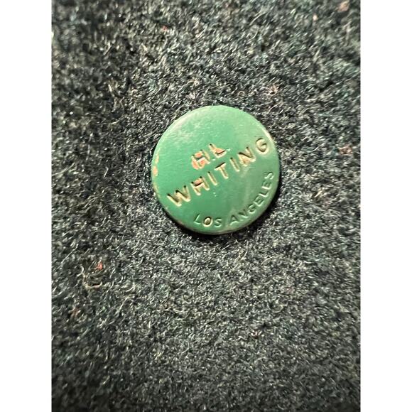 Men's Varsity Letterman Bomber Jacket Green Yellow D Dartmouth Rowing - Picture 11 of 15